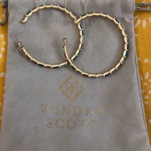 Kendra Scott hoop earrings